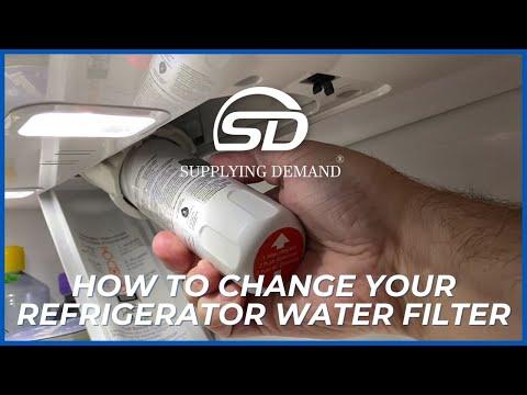 How to Change a Refrigerator Water Filter | Using an everydrop Water Filter