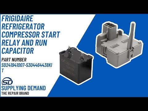 How to Replace a Supplying Demand 241941007-5304464438 Compressor Start Relay and Run Capacitor