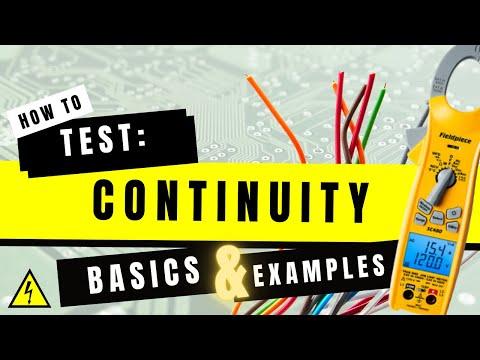 How To Test Continuity | Basics and Examples