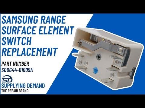 How to Replace a Supplying Demand DG44-01009A Range Dual Surface Element Switch - Model NE59R4321SS