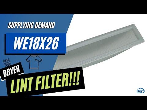 Supplying Demand WE18X26 Dryer Lint Filter