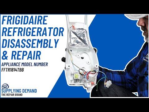 Frigidaire Refrigerator Comprehensive Disassembly and Repair | Appliance Model Number FFTR1814TBB