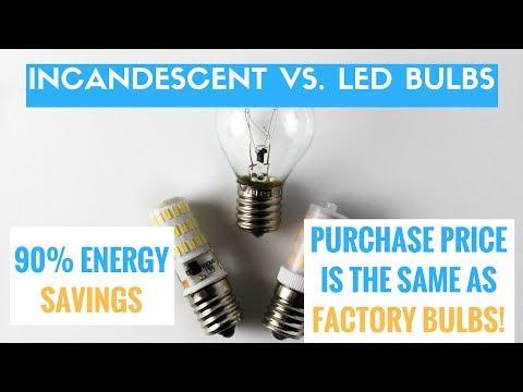 Kakanuo LED bulbs vs. Factory Appliance Bulbs | Price Comparison, SAVE BIG BUCKS!