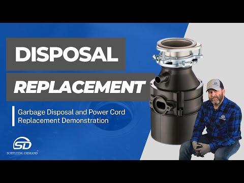How to Replace a Garbage Disposal and Power Cord | Quick & Easy