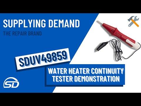 Supplying Demand UV49859 Water Heater Continuity Tester Demonstration