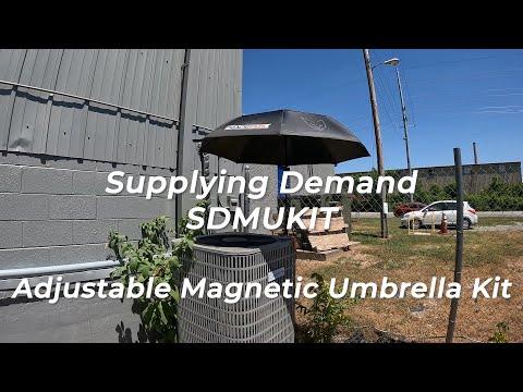 How To Use the Supplying Demand MUKIT Adjustable Magnetic Umbrella Kit!