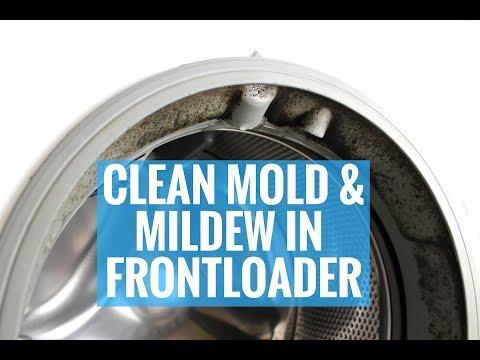 HOW TO CLEAN MOLD &amp; MILDEW IN FRONTLOADER WASHER!