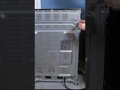 Rapid Repair: Removing the back control panel cover on a NE59R4321SS Samsung Range Oven
