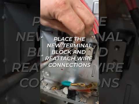 Rapid Repair: Replacing a Supplying Demand DG96-00173A Terminal Block - Samsung Range NE59R4321SS