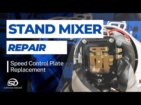 How To Replace SDW10119326 Speed Control Plate on a KitchenAid Model KSM150PSWW Stand Mixer
