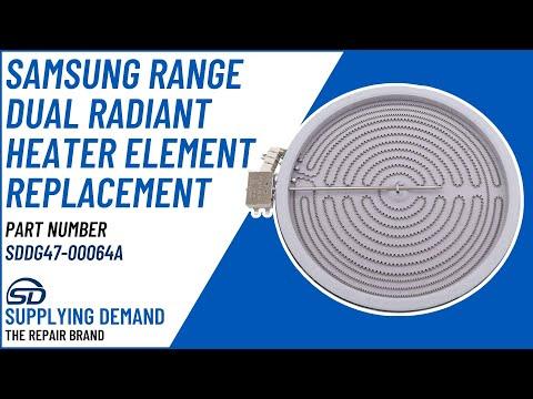 How to Replace a Supplying Demand DG47-00064A Range Dual Radiant Surface Element - Model NE59R4321SS