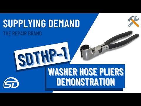 Supplying Demand THP-1 Washer Hose Pliers Demonstration &amp; Hose Replacement