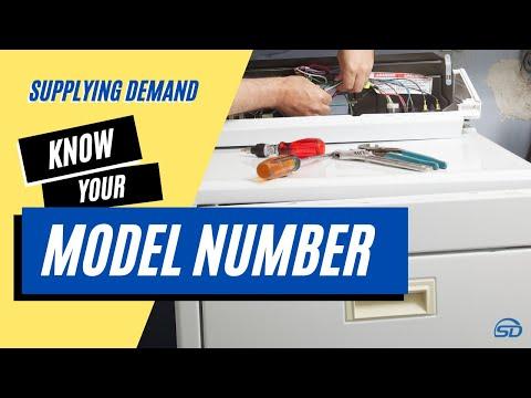 Know Your Model Number | How To Find The Model Number On Appliances