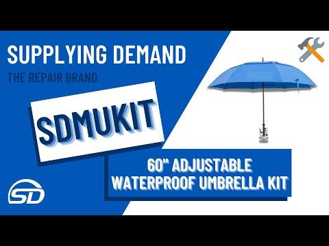 Supplying Demand MUKIT 60&quot; Adjustable Waterproof Umbrella Kit