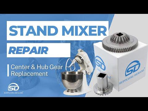 How to Replace SD9703905 Center Gear, Hub Gear, and SD9707223 Dowel Pin on a KitchenAid Stand Mixer