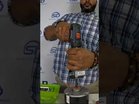 HVAC Magic Trick: Cut motor shafts in 30 seconds with the Supplying Demand SB100 Shaft Blaster!