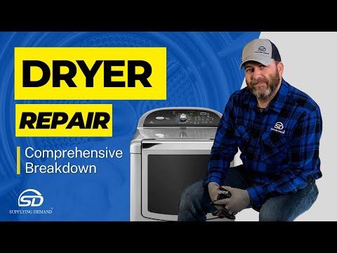 Whirlpool Clothes Dryer Comprehensive Disassembly and Repair | Appliance Model Number WED8900BC0