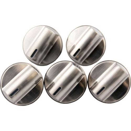 SD00654043 00654043-654043-chrome-knob-set-5-piece