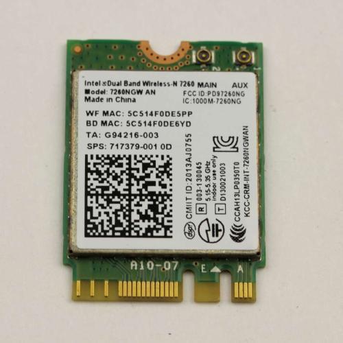 SD145866321 145866321-1-458-663-21-wlan-adapter-intel-wp2-2x2-pcie-ngff-b