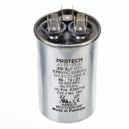 SD43-25133-02 43-25133-02-round-dual-capacitor-30-3uf-370v