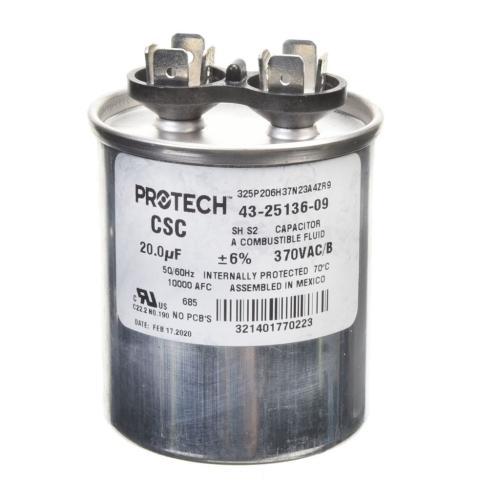 SD43-25136-09 43-25136-09-capacitor-run-20uf-370vac