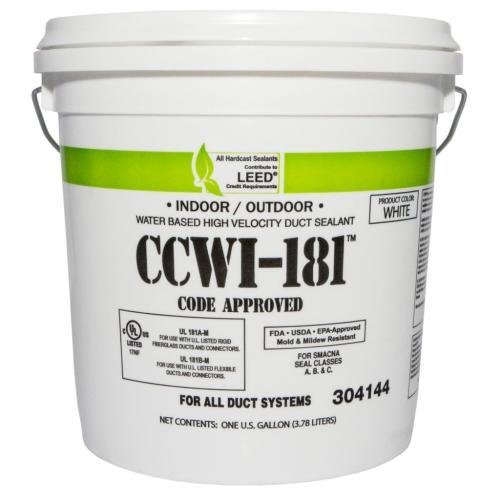 SDCCWI-181-WHITE ccwi-181-white-duct-sealant-white-1-gallon
