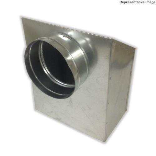 SDSBBS140406 sbbs140406-ceiling-box-sealed-metal-3-inch-ears-short-raw-14x4x6-inches-4-inch-high-3-inch-high-collar-30-gauge