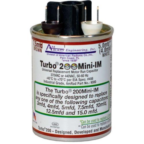SDTURBO200MINI turbo200mini-universal-motor-run-capacitor