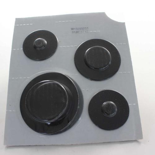 SDW10299233 w10299233-wpw10299233-range-burner-cap-set