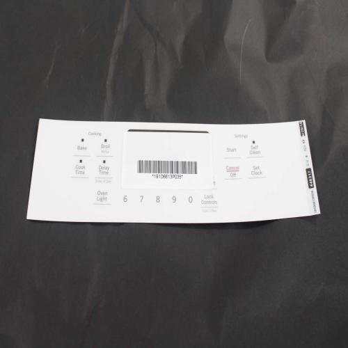 SDWB07X26749 wb07x26749-ap6024392-faceplate-graphics-wh