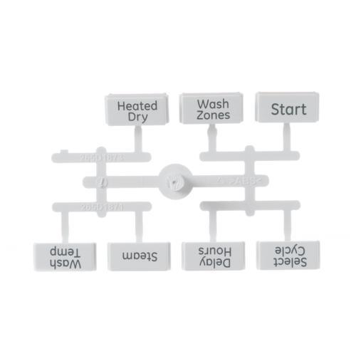 SDWD34X11833 wd34x11833-button-and-graphics-assembly