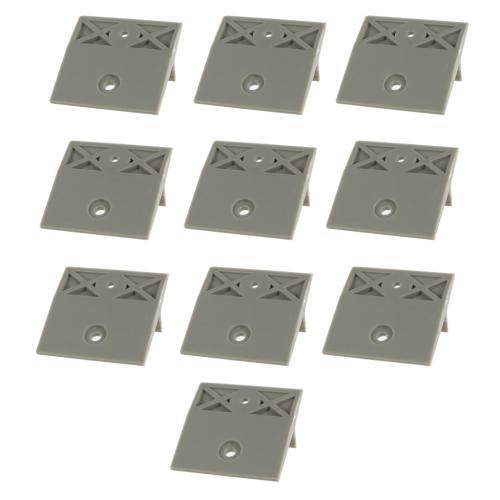 SDZ310276 z310276-lateral-mounting-clips-grey-10-pcs