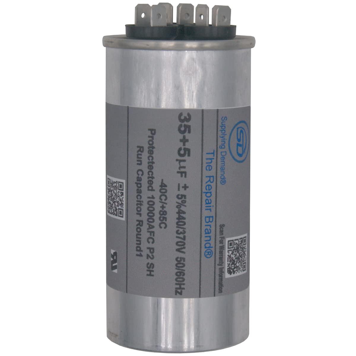 SDCD35+5X440R cd35-5x440r-hvac-run-capacitor