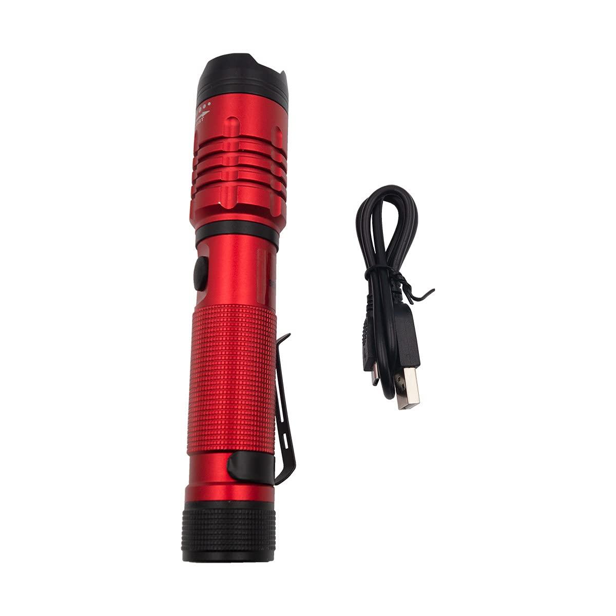 SDHRF-1RED hrf-1red-hrf-1-flashlight-rechargeable-zoomable