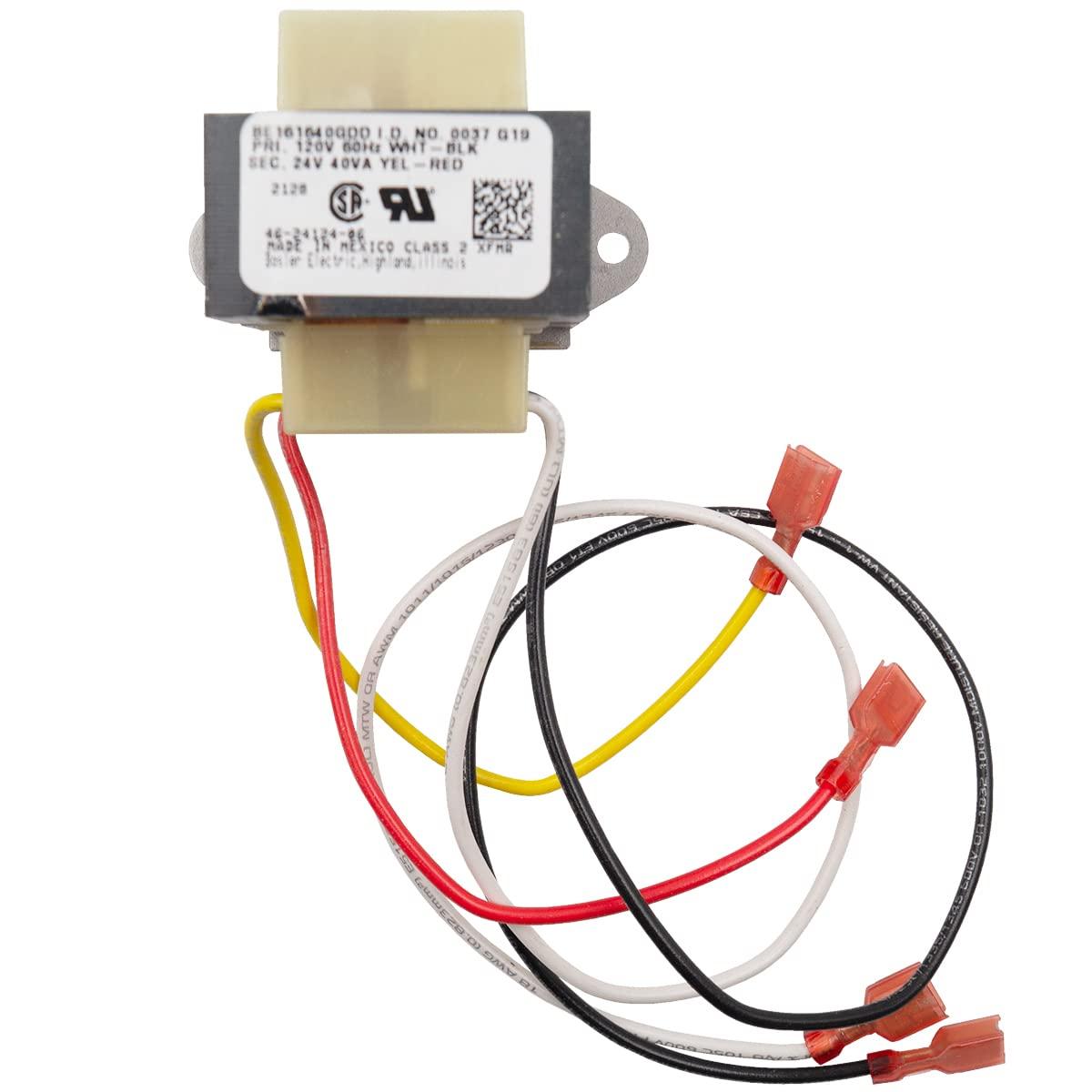 SD46-24124-06 46-24124-06-hvac-transformer-40-va-120-24v-channel-2-hole-mount