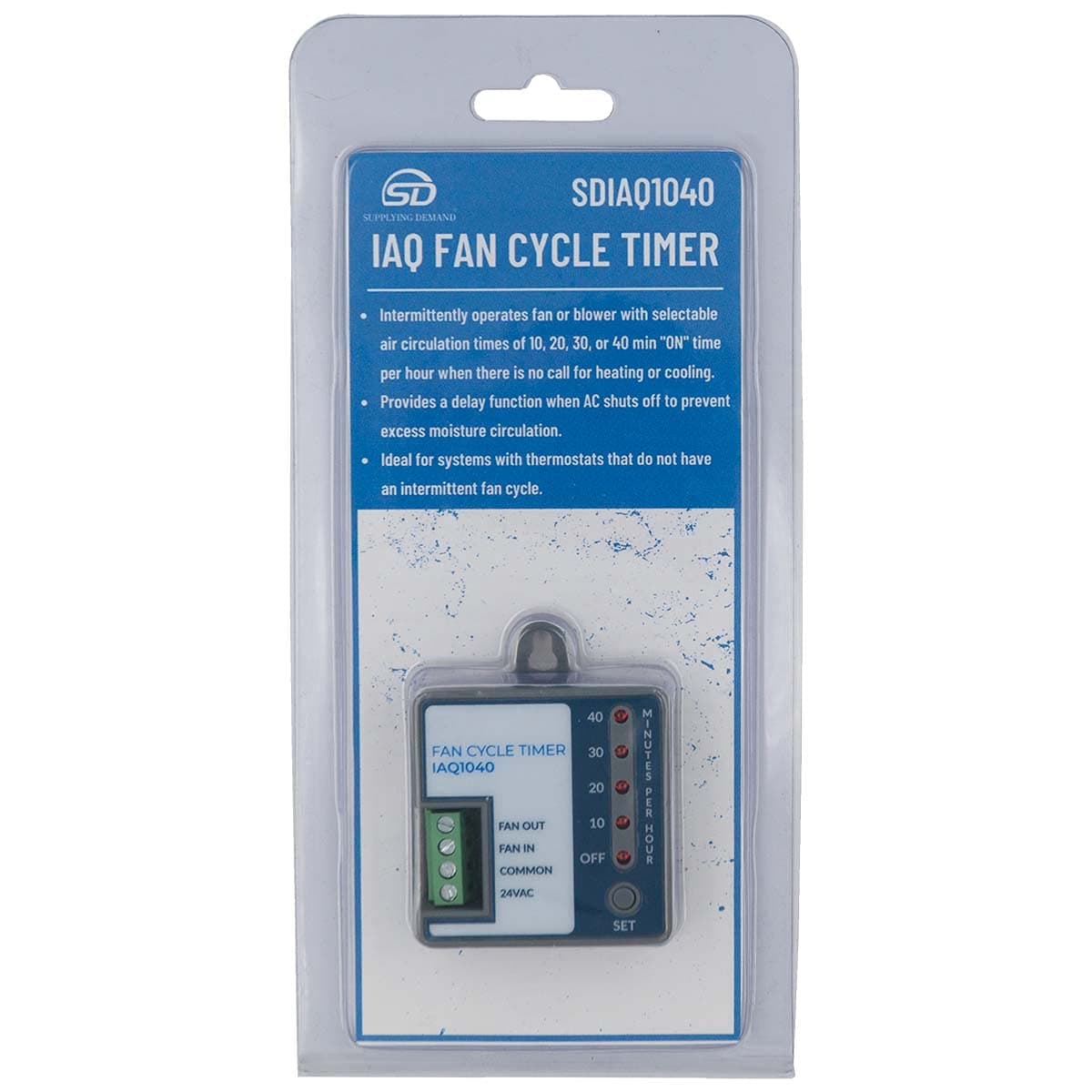 SDIAQ1040 iaq1040-hvac-evaporator-fan-timer view 71