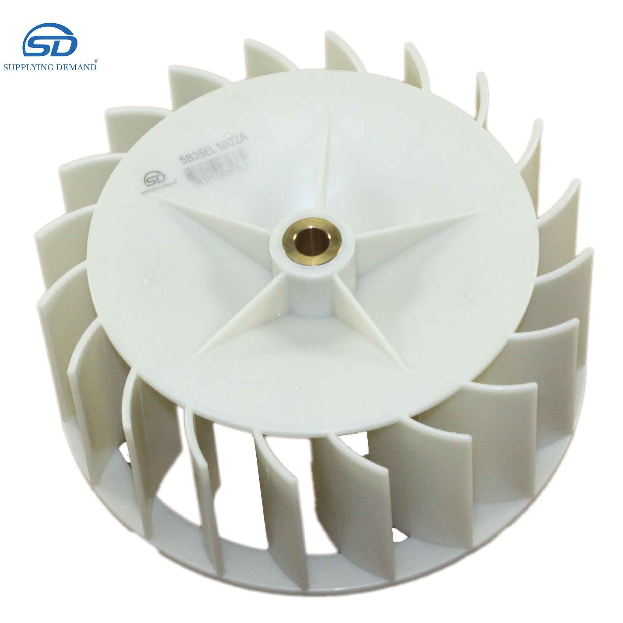 SD5835EL1002A-FBA 5835el1002a-5835el1001a-dryer-blower-wheel view 21