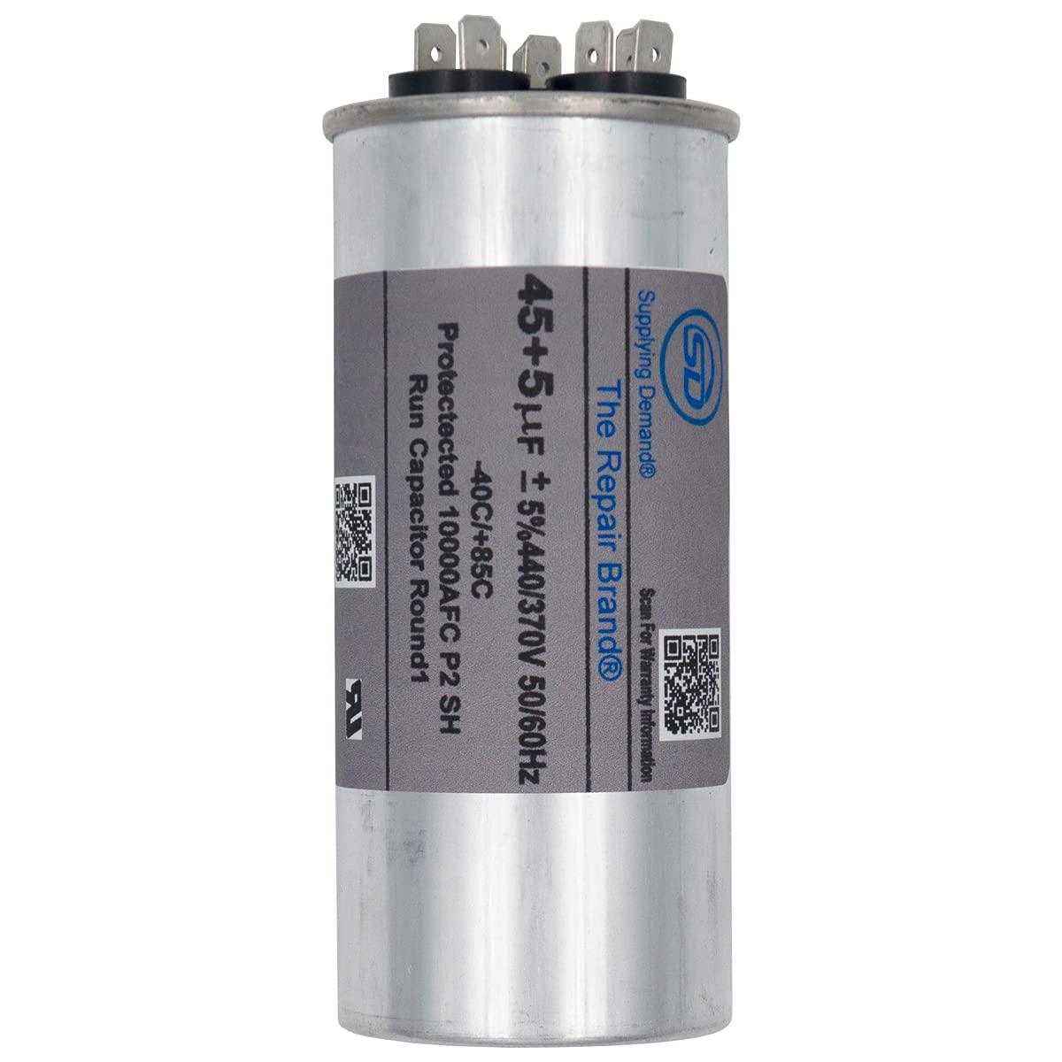 SDCD45+5X440R cd45-5x440r-hvac-run-capacitor