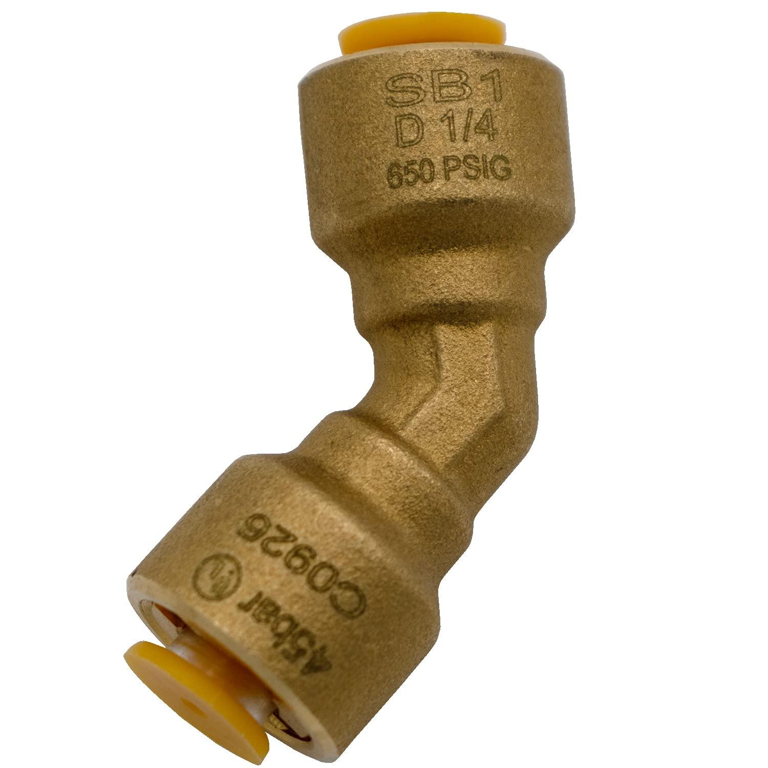 SDSBE4514 sbe4514-hvac-brass-elbow-fitting