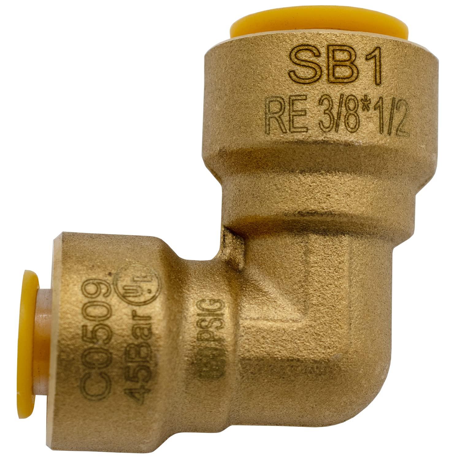 SDSBER1238 sber1238-hvac-brass-elbow-fitting