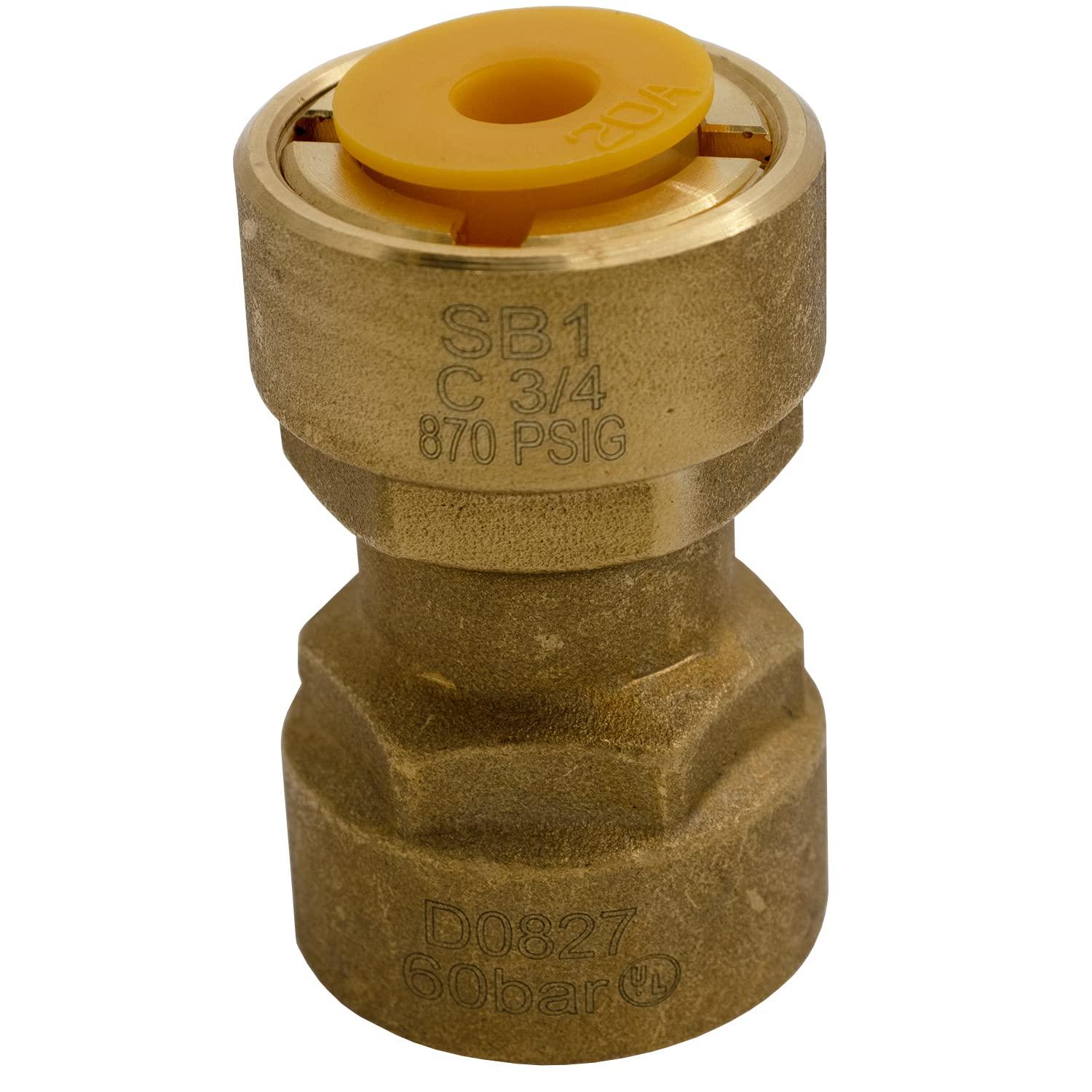 SDSBC34 sbc34-hvac-brass-coupler