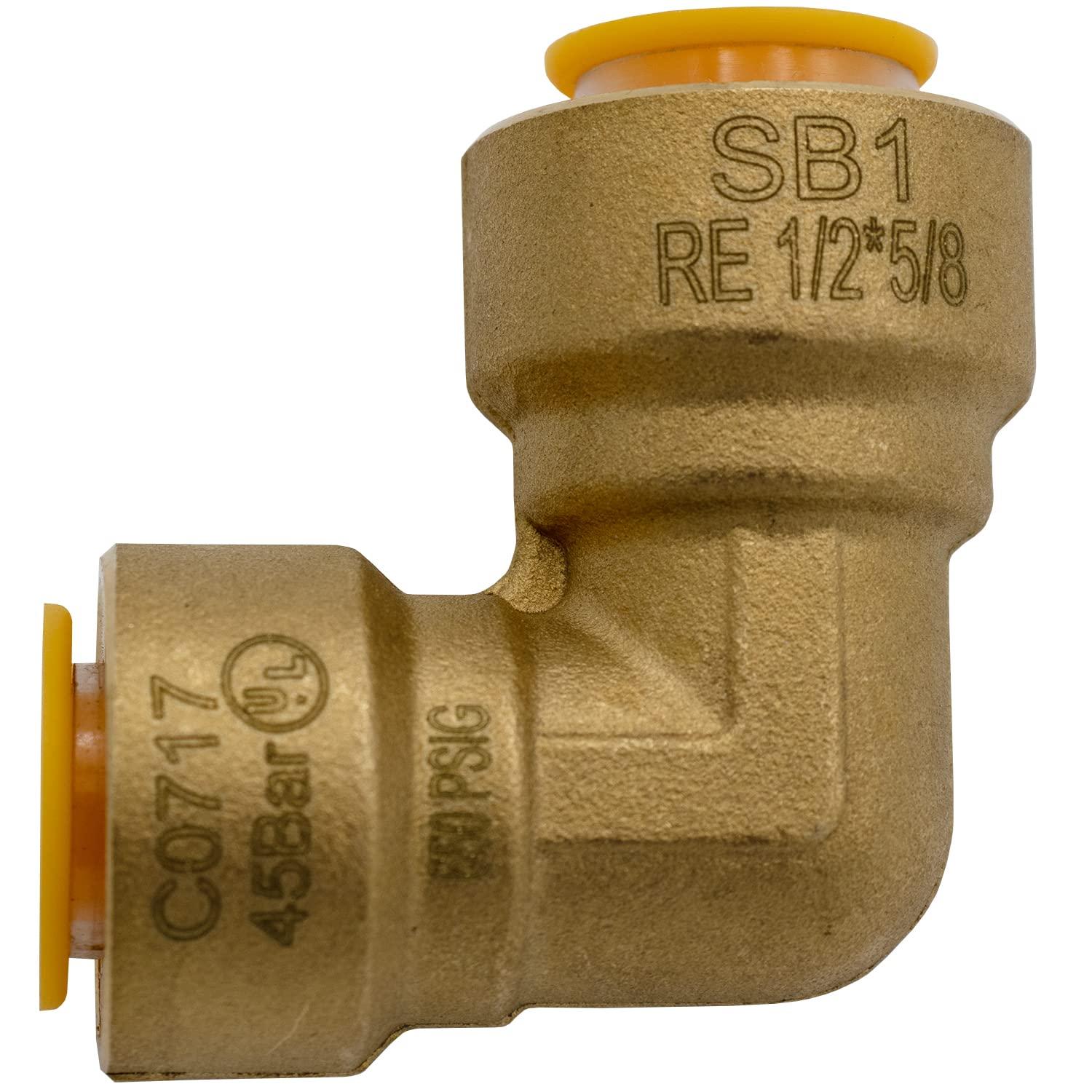 SDSBER5812 sber5812-hvac-brass-elbow-fitting