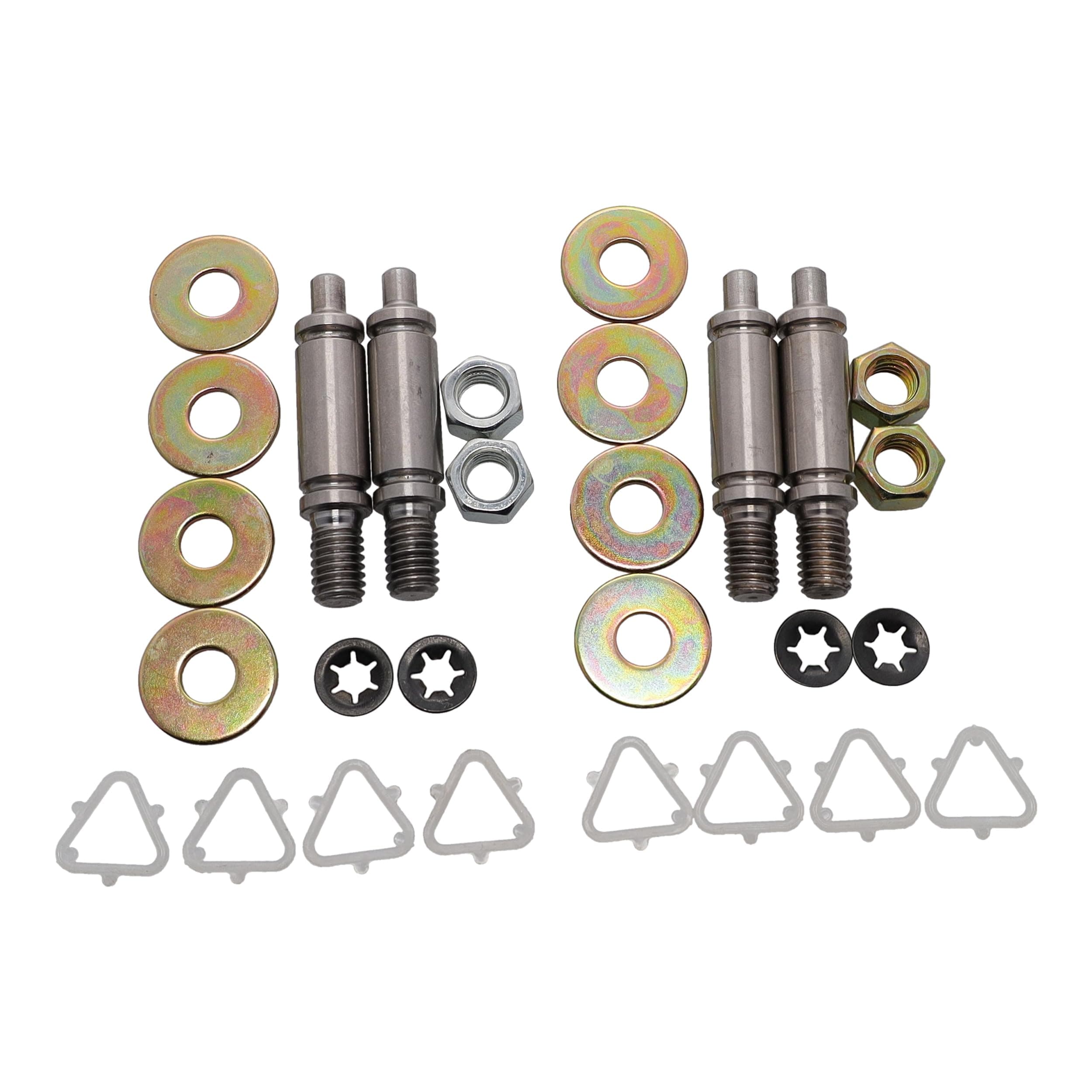 SDW10359271/2 w10359271/2-8575324-dryer-drum-roller-axle-kit-2-pack-set-4-total-bearings