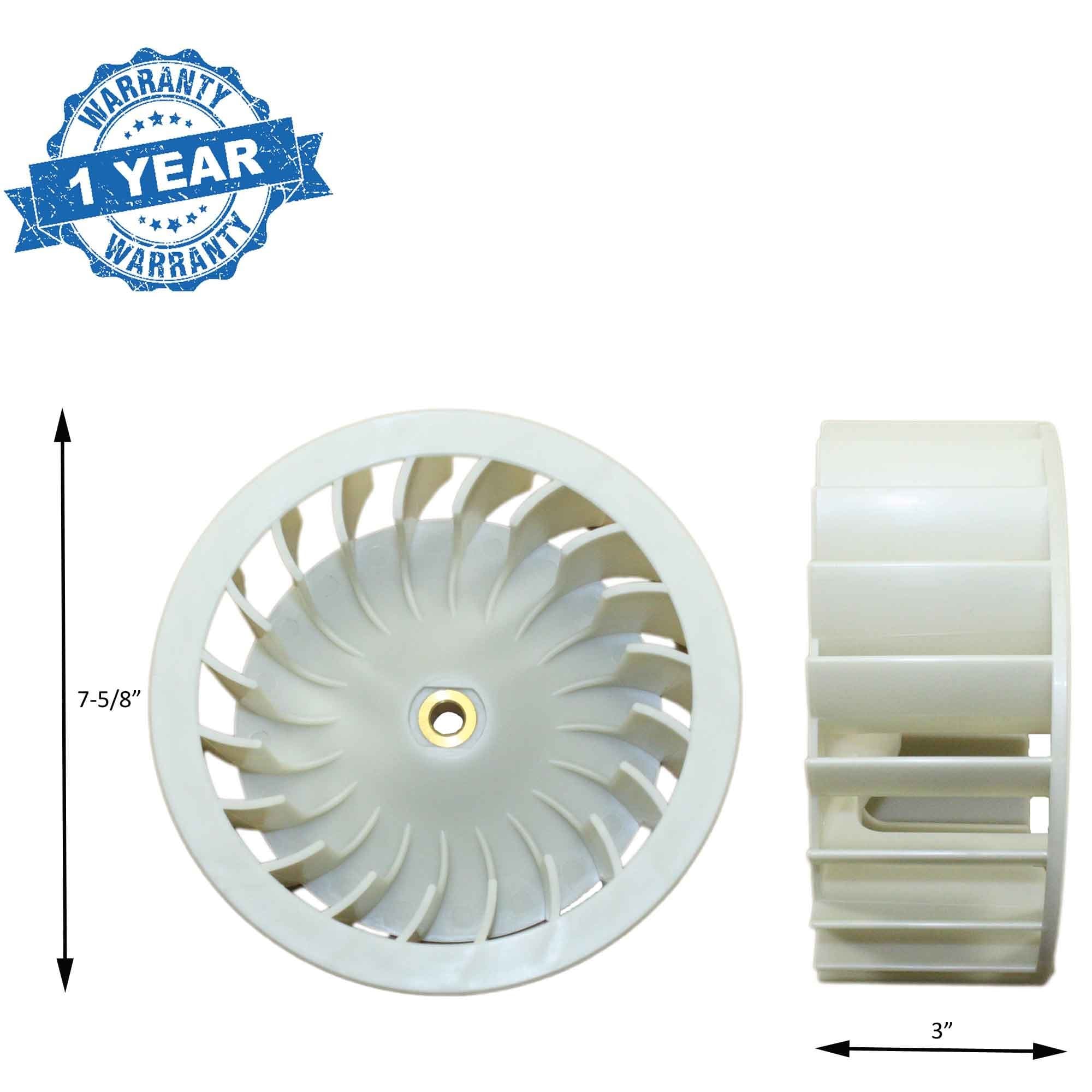 SD5835EL1002A-FBA 5835el1002a-5835el1001a-dryer-blower-wheel view 31