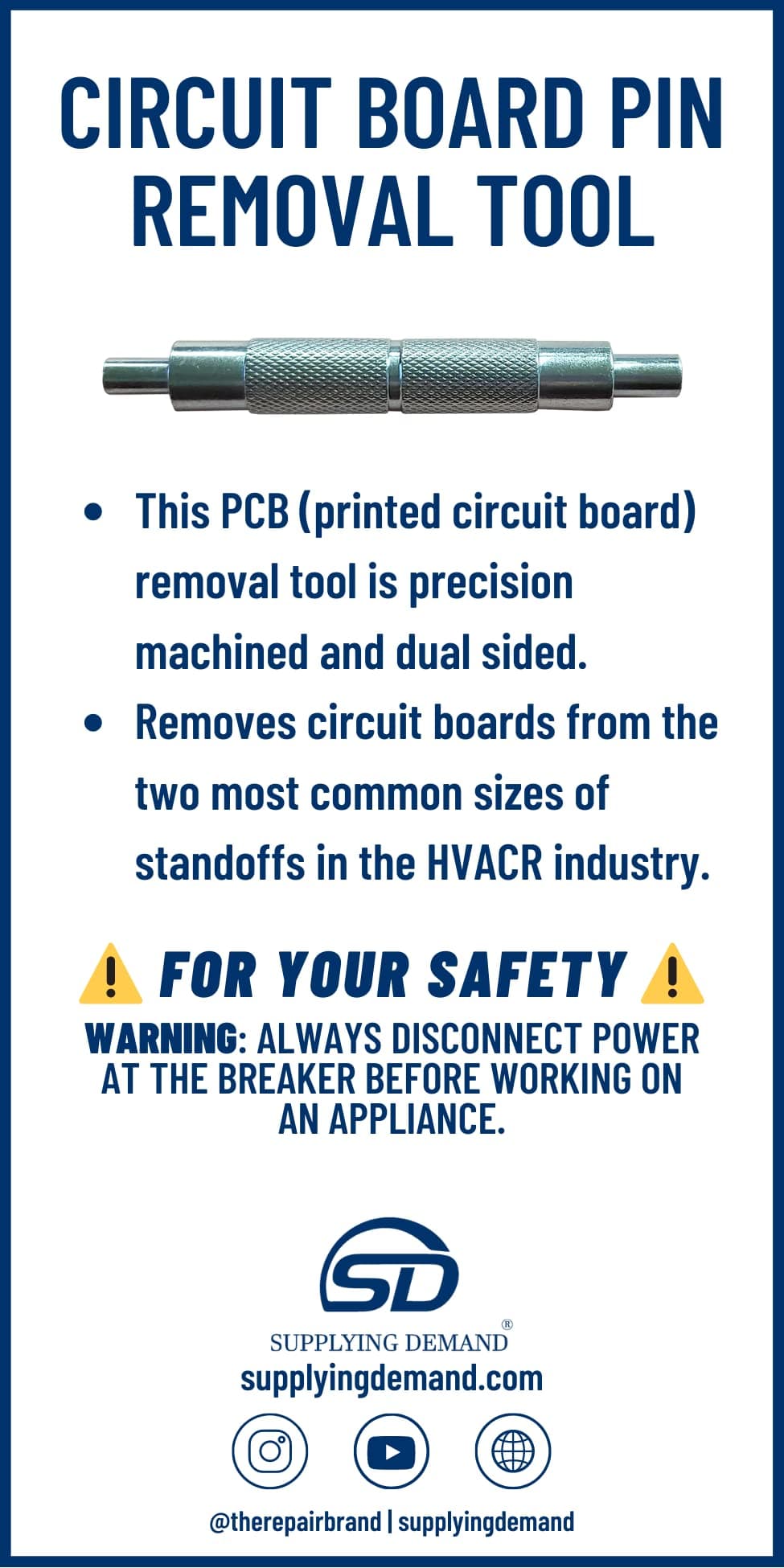 SDBRT10 brt10-oem28065550-circuit-board-pin-removal-tool view 51