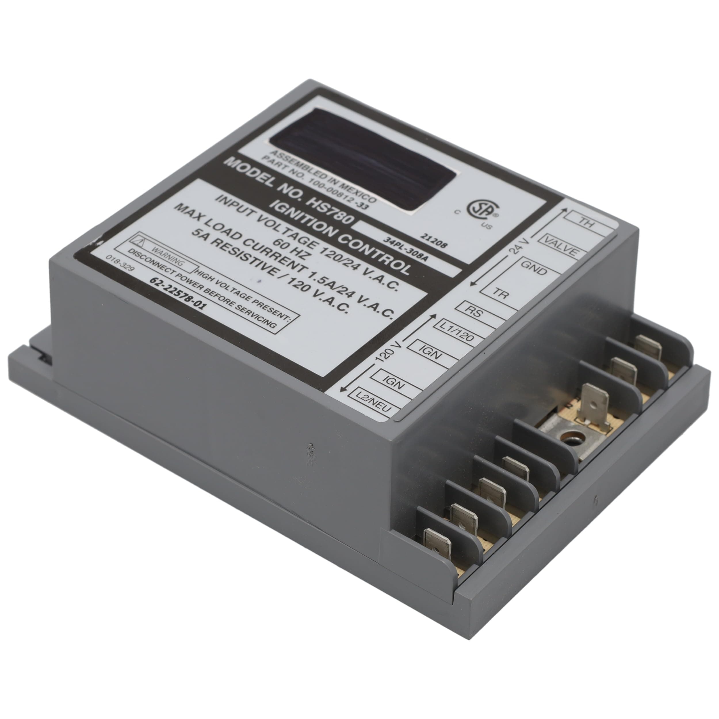 SD62-22578-01 62-22578-01-hvac-ignition-module view 51