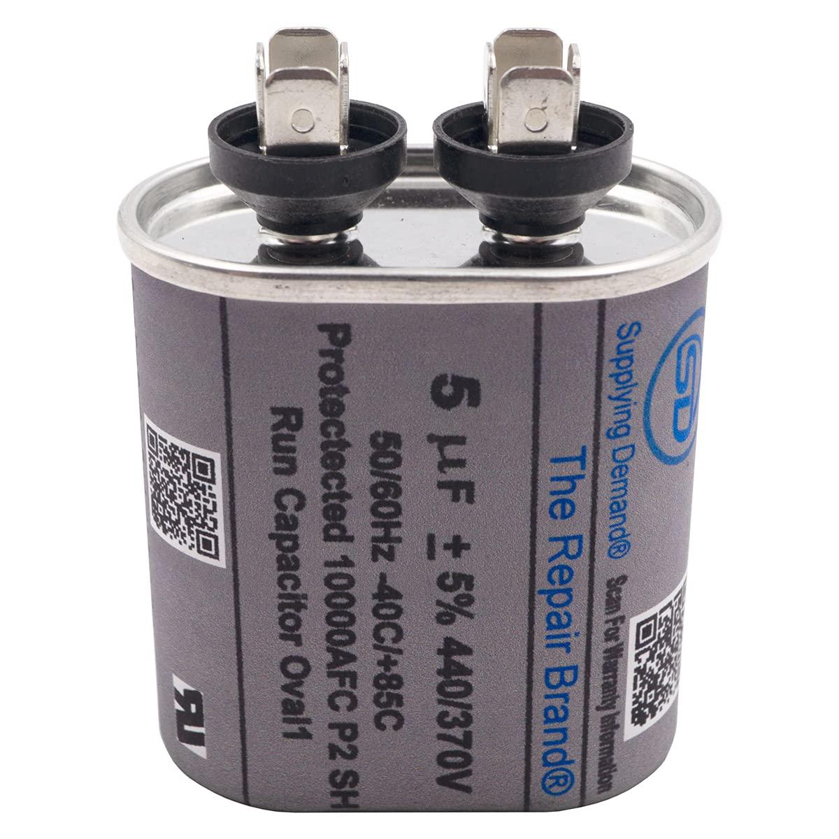 SDCR5X440 cr5x440-tjc5x440-capacitor-run-5-mfd-oval
