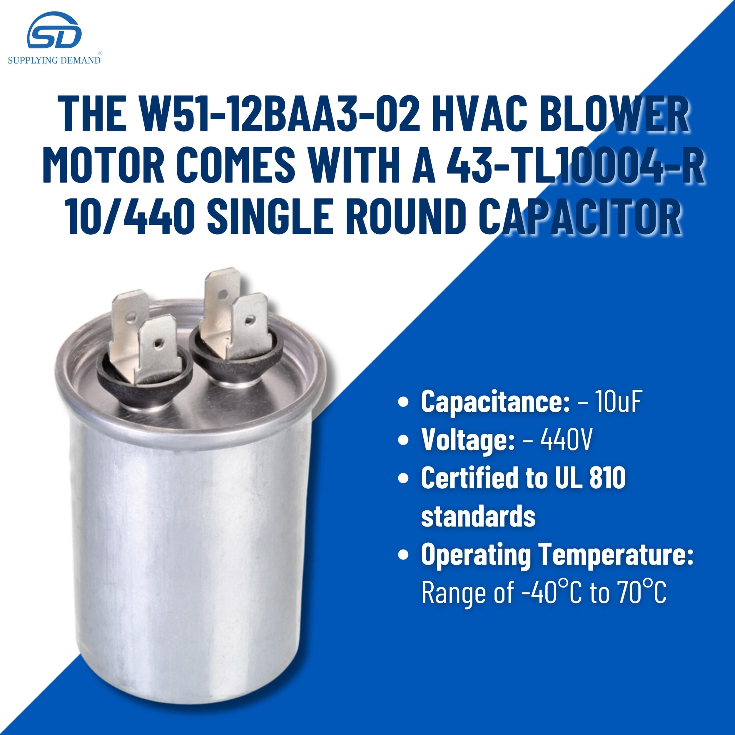 SDW51-12BAA3-02 w51-12baa3-02-blower-motor-120v-3-speed view 31
