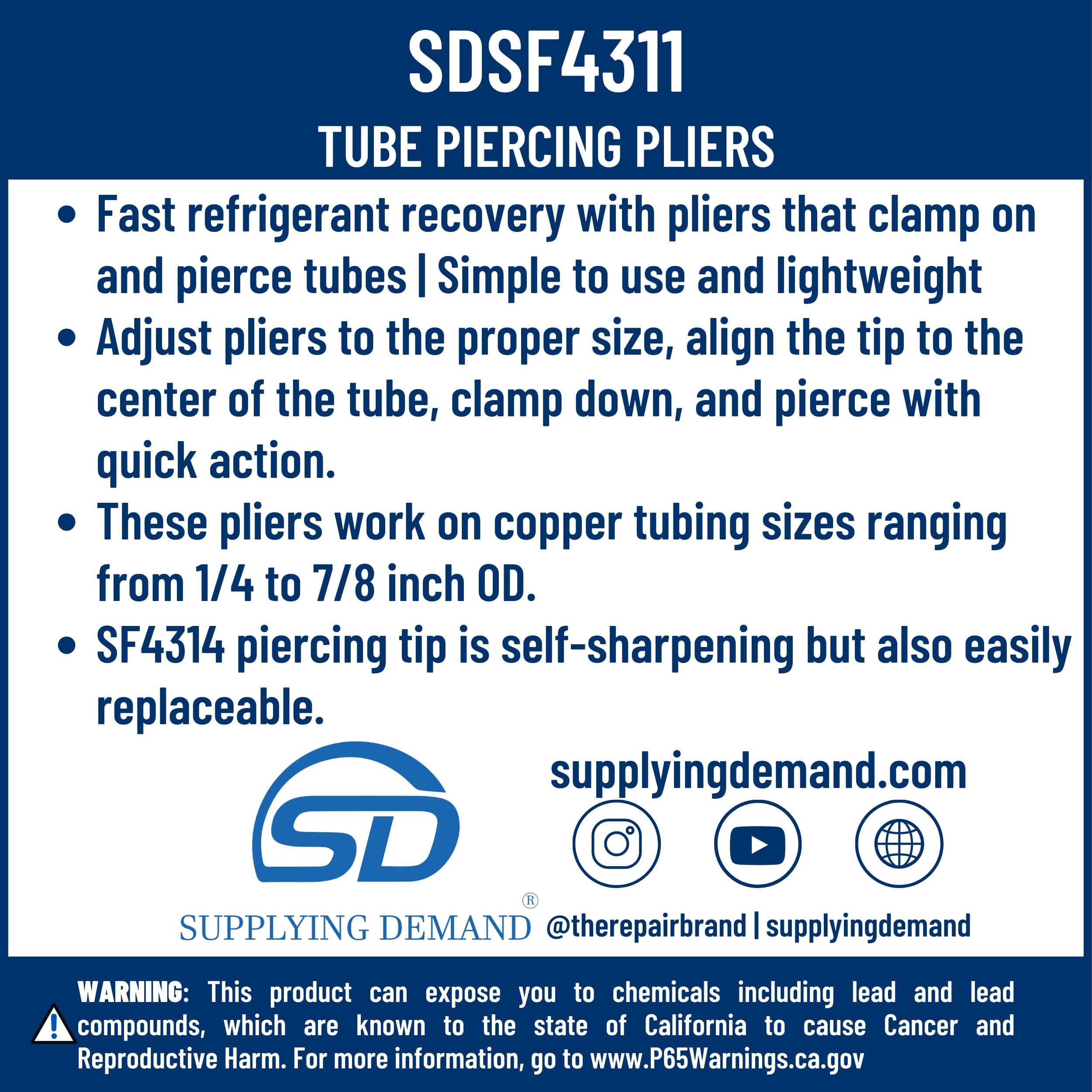 SDSF4311 sf4311-tj90sf4311-tube-piercing-pliers view 31