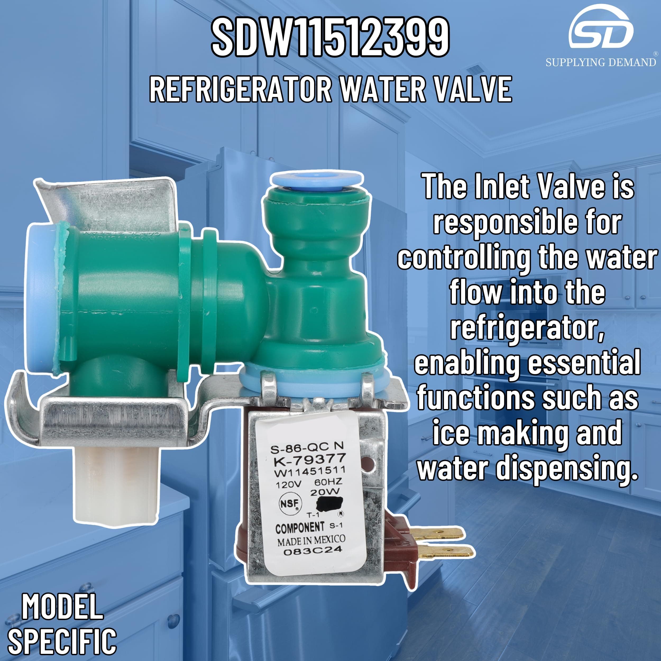 SDW11512399 w11512399-ap6997670-refrigerator-water-inlet-valve view 21